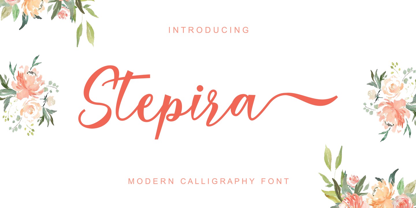 Пример шрифта Stepira #1